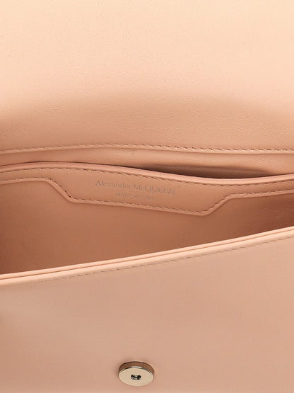Alexander McQueen Beige Lammleder Crossbody Bag