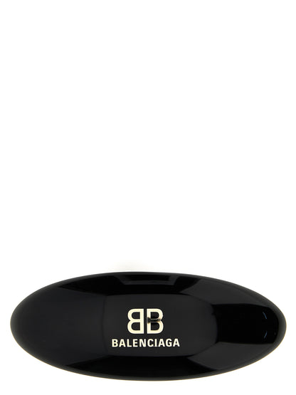 Balenciaga Schwarze Haarspange aus anderen Fasern