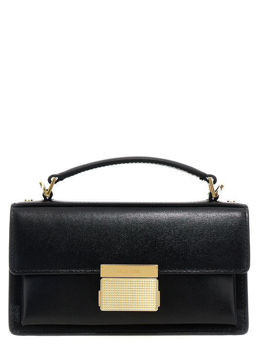 Golden Goose Schwarze Kalbsleder-Handtasche