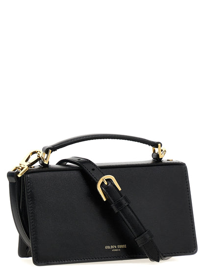 Golden Goose Schwarze Kalbsleder-Handtasche
