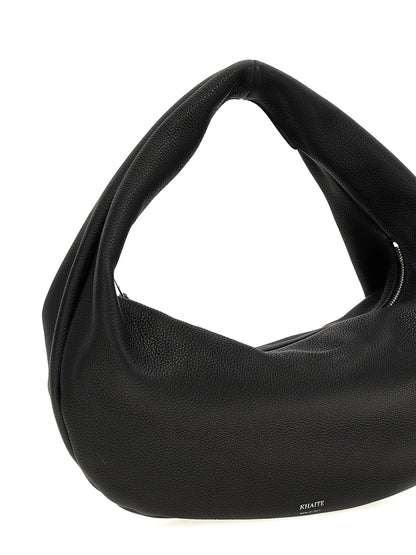 Khaite Schwarze Kalbsleder-Schultertasche