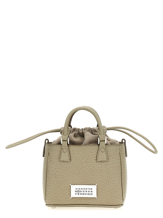 Maison Margiela Graue Kalbsleder-Handtasche
