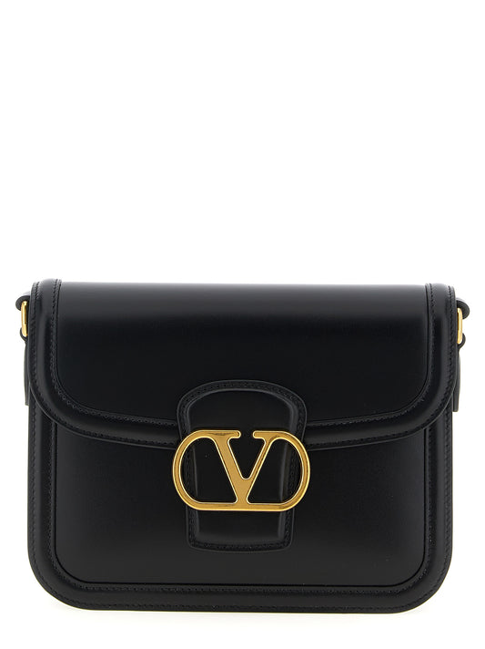 Valentino Garavani 9TO5 Kleine Schwarze Kalbsleder-Tasche