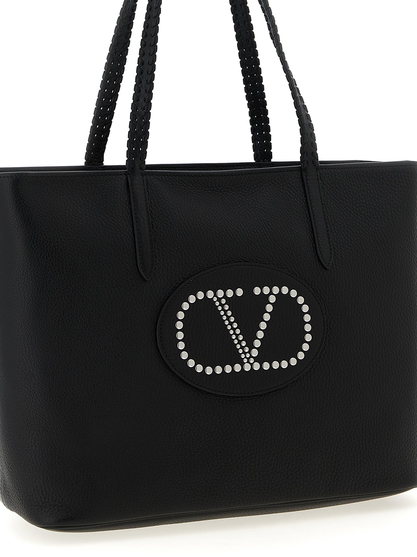 Valentino Garavani Schwarze Kalbsleder-Tasche