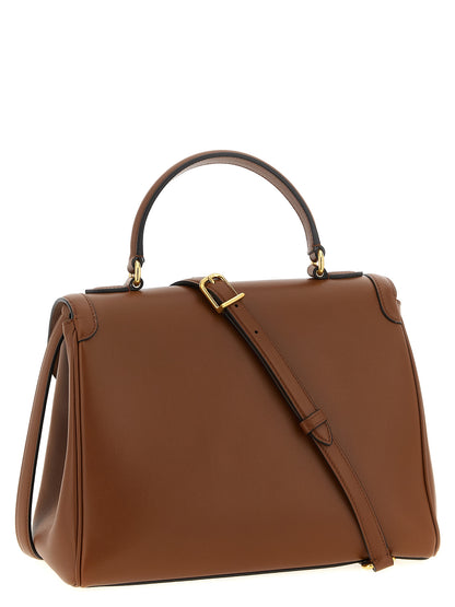 Valentino Garavani Braune Kalbsleder-Handtasche