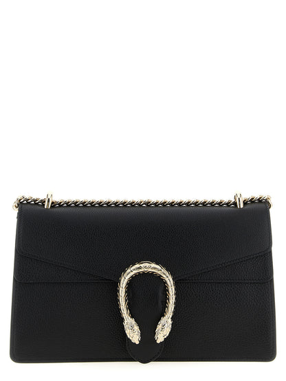 Gucci Schwarze Kalbsleder-Schultertasche