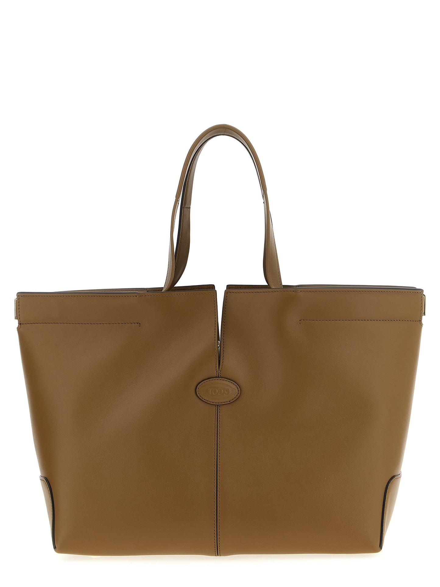 Tod's Zweifarbige Kalbsleder-Tote Bag