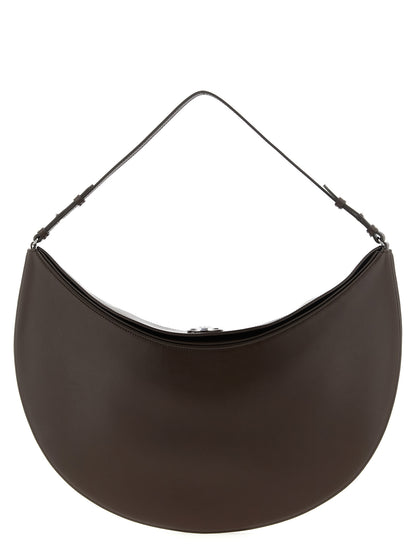 Jacquemus Braunes Kalbsleder Damen Crossbody Tasche