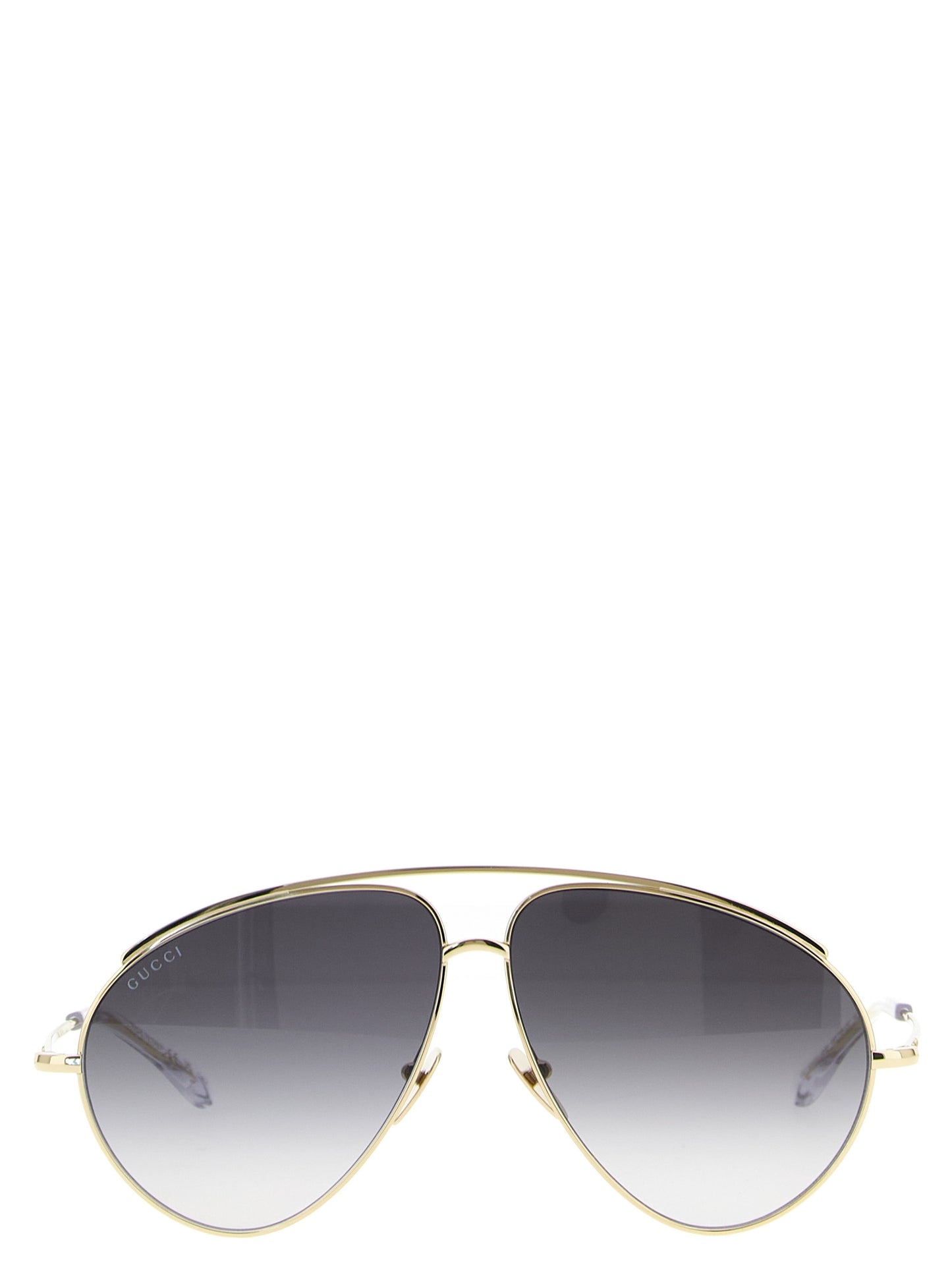 Gucci Sonnenbrille aus Goldmetall