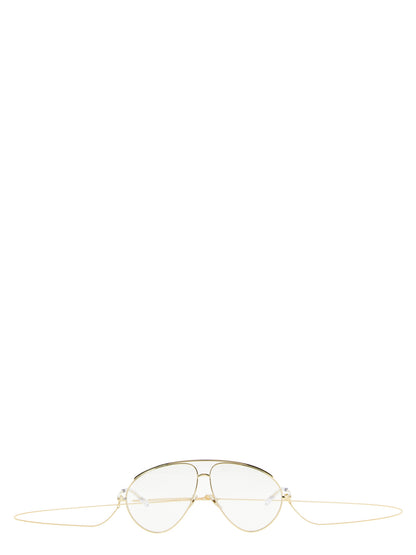 Gucci Sonnenbrille aus goldfarbenem Polyamid
