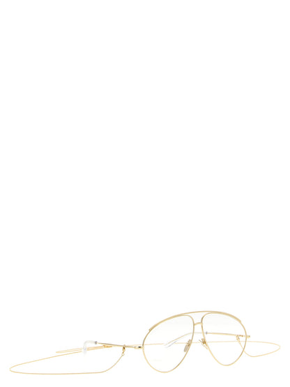 Gucci Sonnenbrille aus goldfarbenem Polyamid