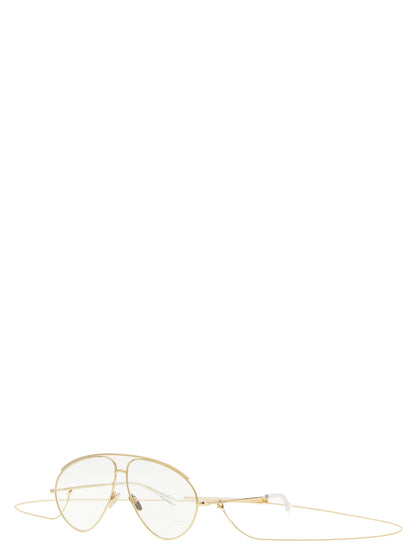 Gucci Sonnenbrille aus goldfarbenem Polyamid