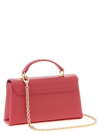 Furla Umhängetasche aus Fuchsia-Kalbsleder