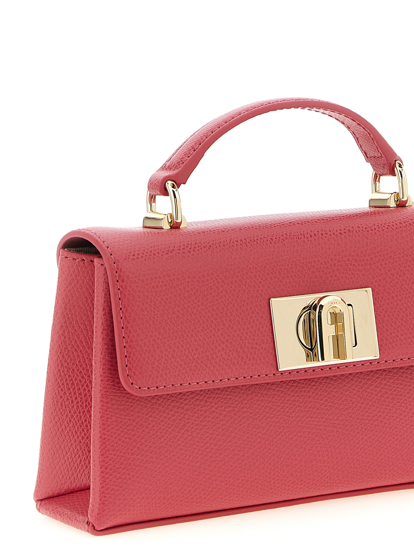 Furla Umhängetasche aus Fuchsia-Kalbsleder