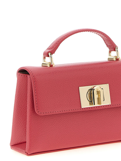 Furla Umhängetasche aus Fuchsia-Kalbsleder