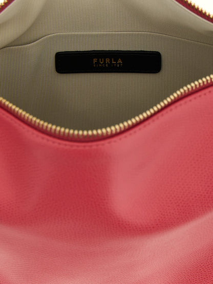 Furla Schultertasche aus Fuchsia-Kalbsleder