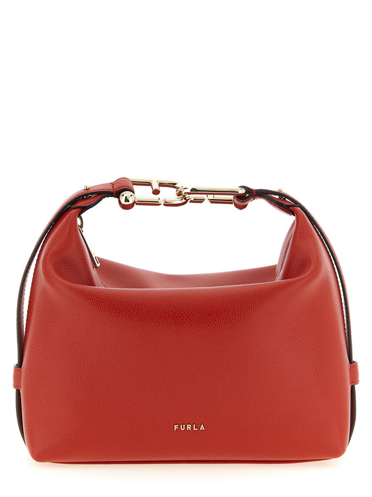 Furla Schultertasche aus mehrfarbigem Kalbsleder
