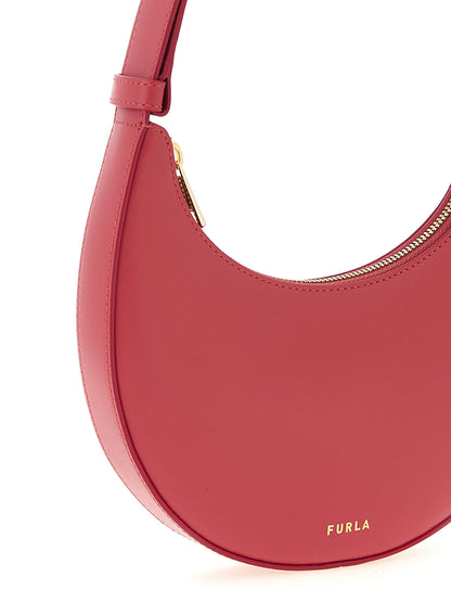 Furla Schultertasche aus Fuchsia-Kalbsleder