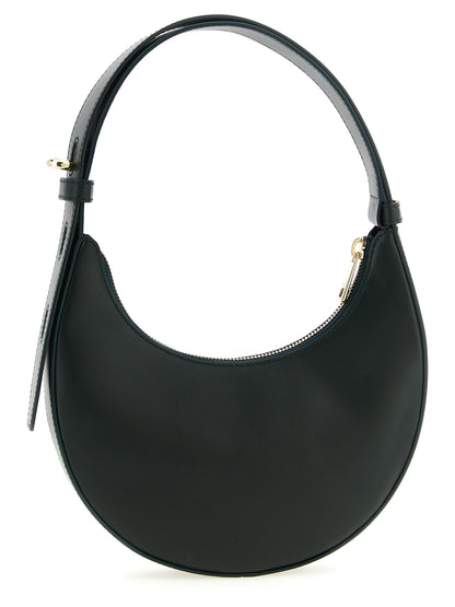 Furla Zweifarbige Schultertasche aus Kalbsleder
