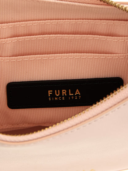 Furla Schultertasche aus mehrfarbigem Kalbsleder