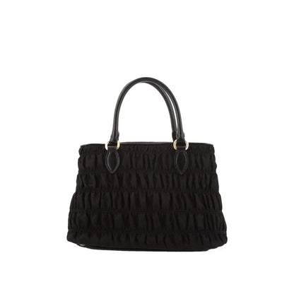 Prada Schwarze Nylon-Handtasche