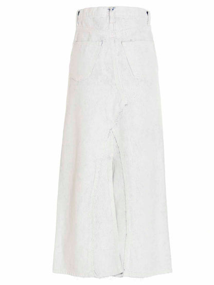 Maison Margiela Weißrock aus Baumwolle