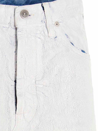 Maison Margiela Weißrock aus Baumwolle