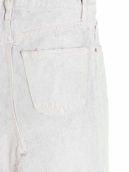 Maison Margiela Weißrock aus Baumwolle