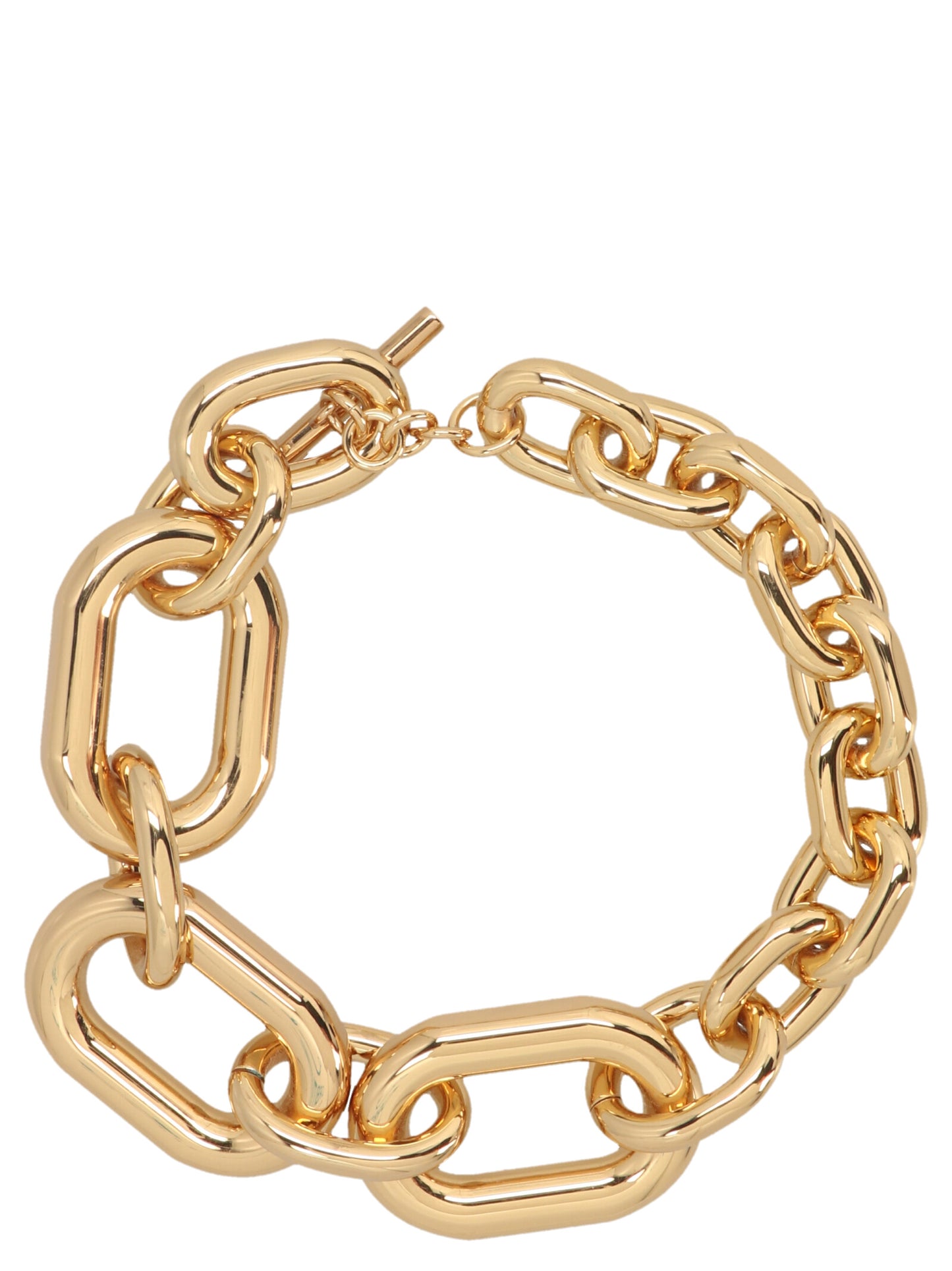 Paco Rabanne Halskette aus Goldaluminium