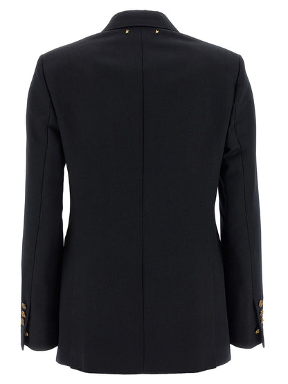Golden Goose Blauer Blazer aus Polyester