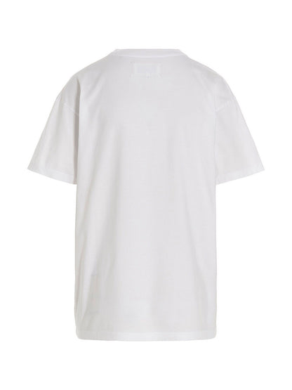 Maison Margiela Weißes Baumwoll-T-Shirt