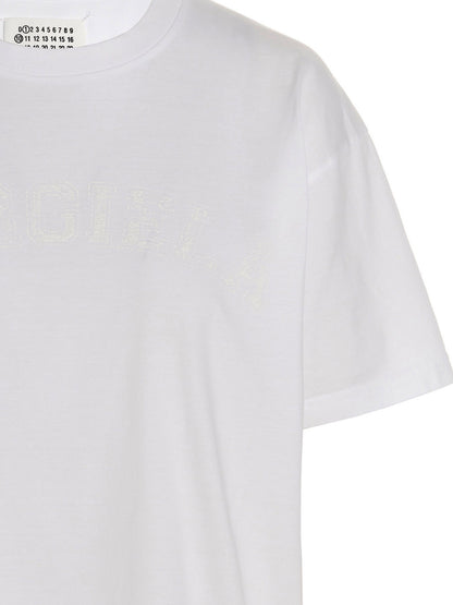 Maison Margiela Weißes Baumwoll-T-Shirt