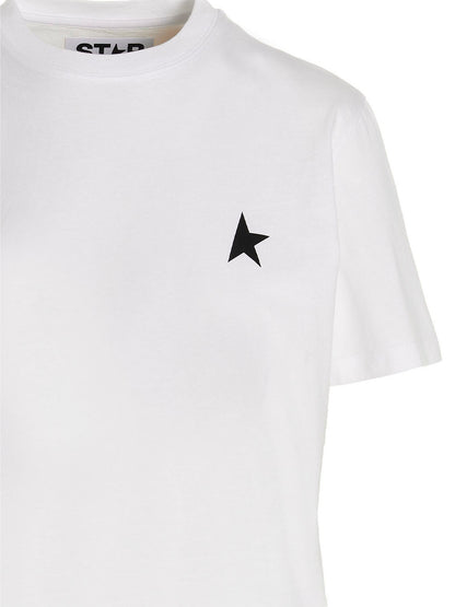 Golden Goose Weißes Baumwoll-T-Shirt