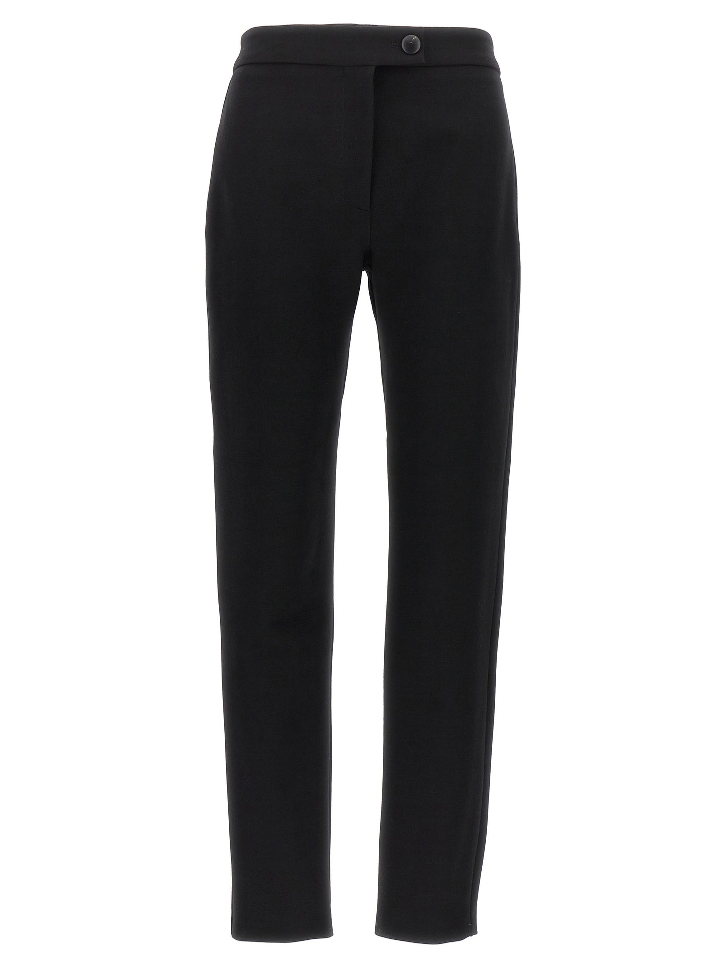 Ferragamo Schwarze Skinny-Hose aus Elasthan
