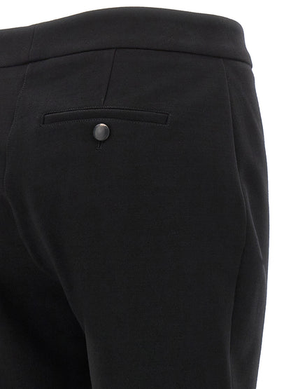 Ferragamo Schwarze Skinny-Hose aus Elasthan