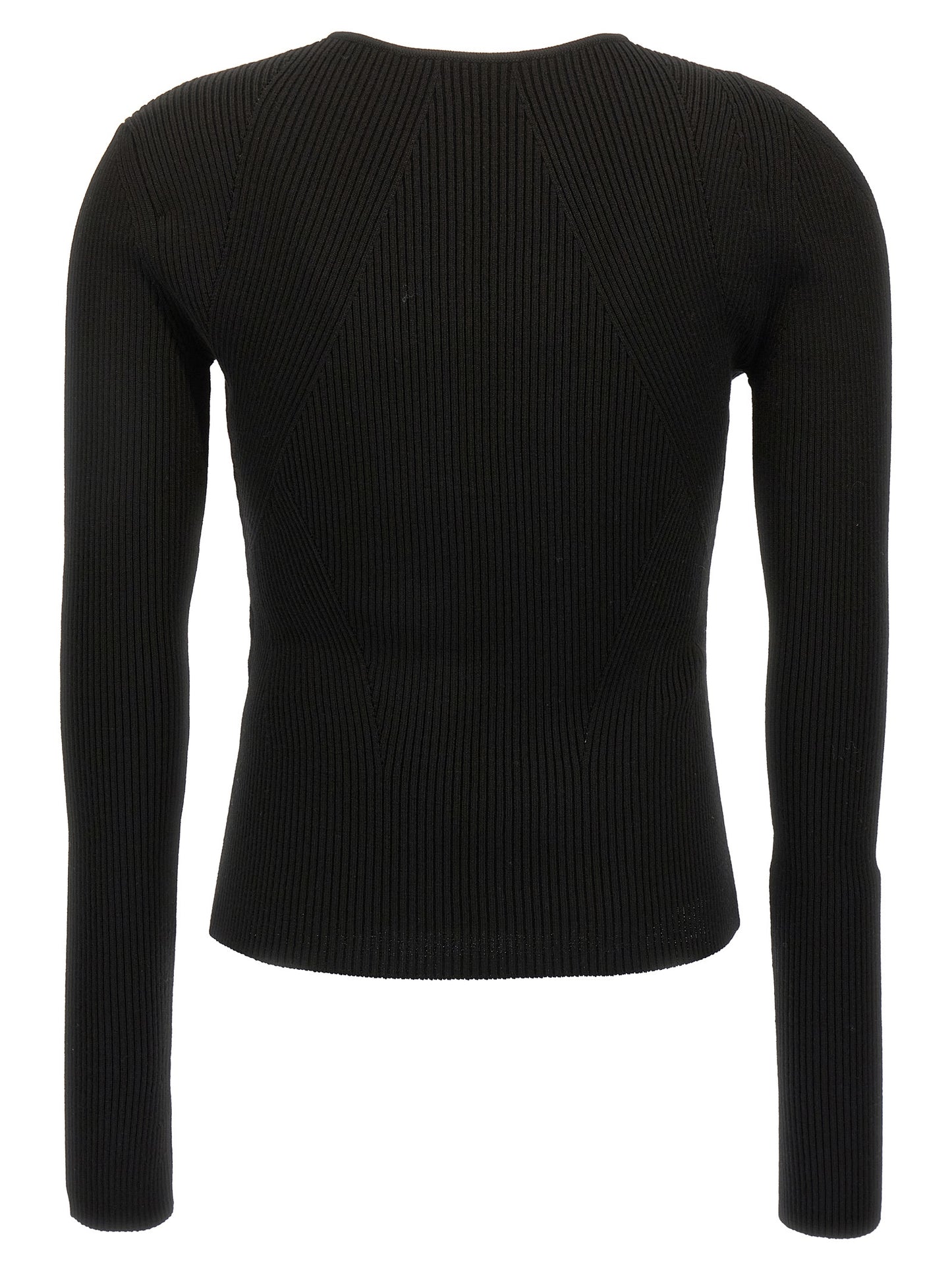 Alexander McQueen Schwarzer Wollcardigan