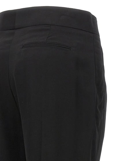Tom Ford Schwarze Viskose-Anzughose
