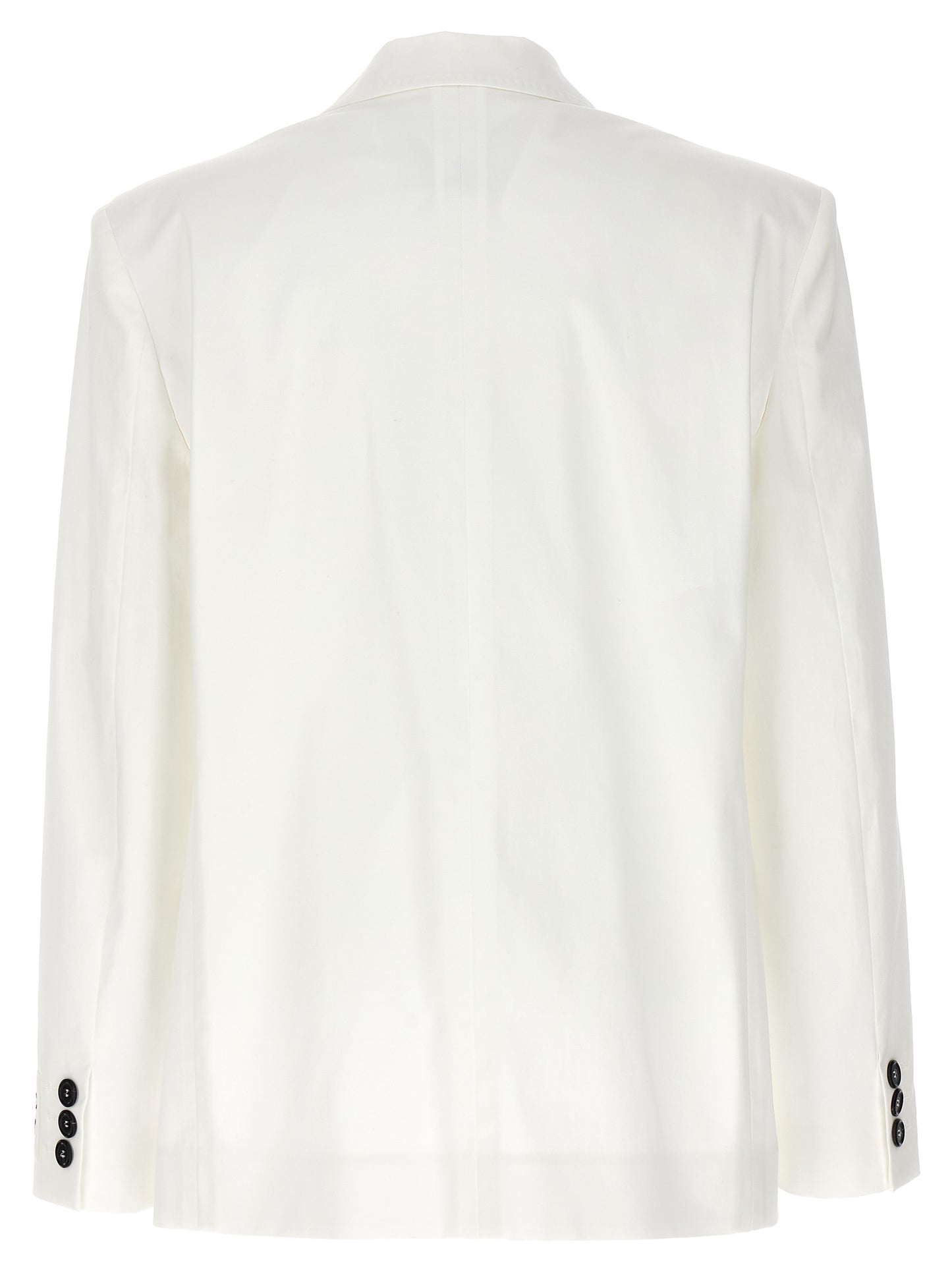 Moschino Weißer Baumwollblazer