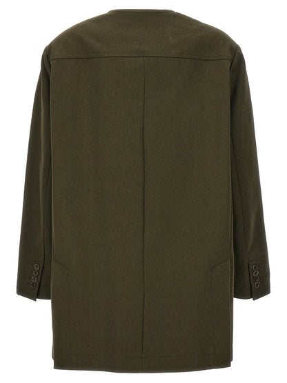 Max Mara Baumwolljacke in Zweifarbenoptik