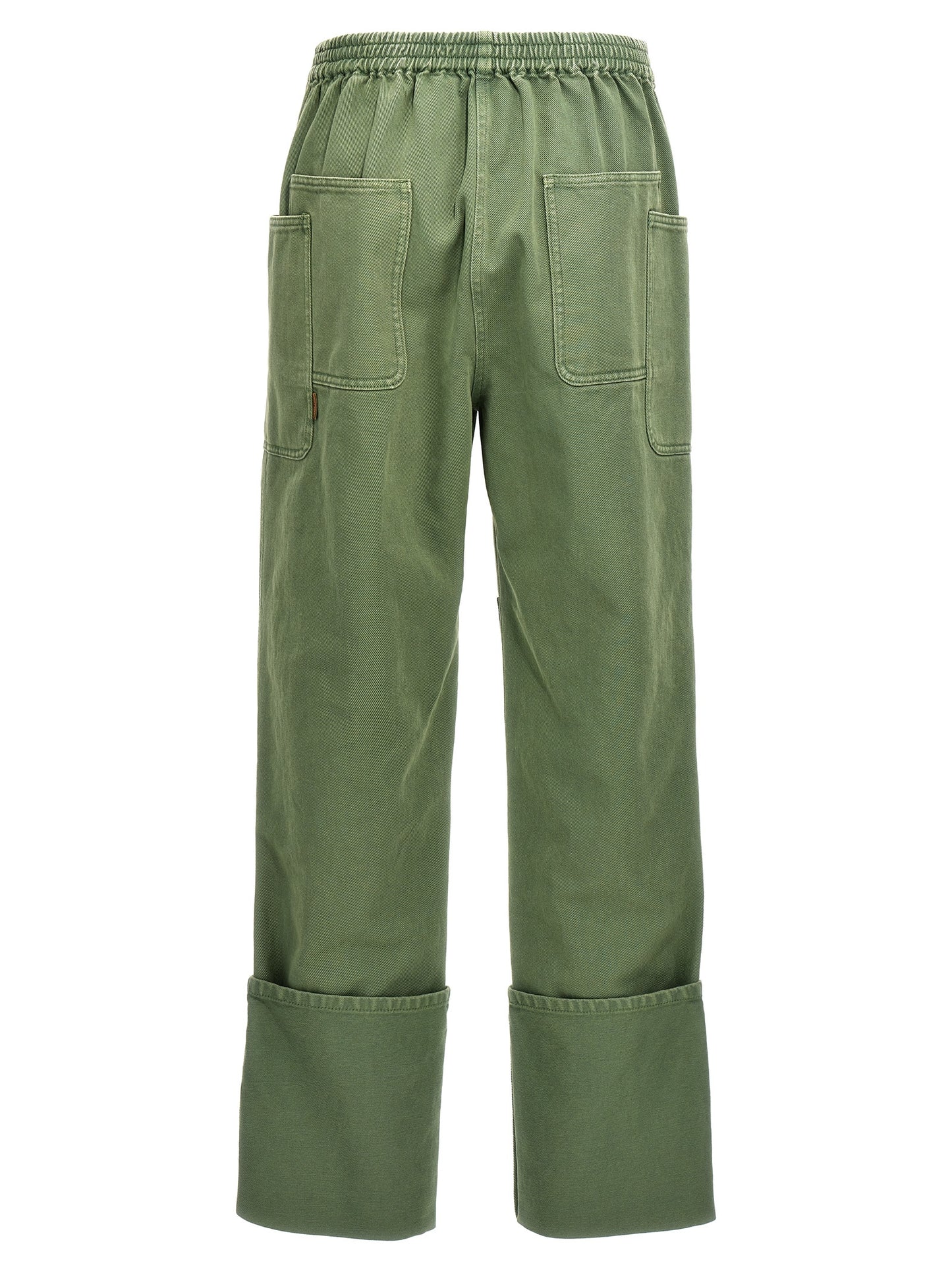 Max Mara Zweifarbige Baumwoll-Freizeithose