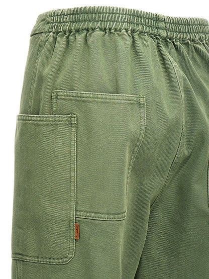 Max Mara Zweifarbige Baumwoll-Freizeithose