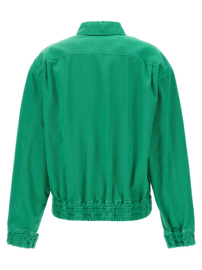 Max Mara Baumwolljacke in Zweifarbenoptik