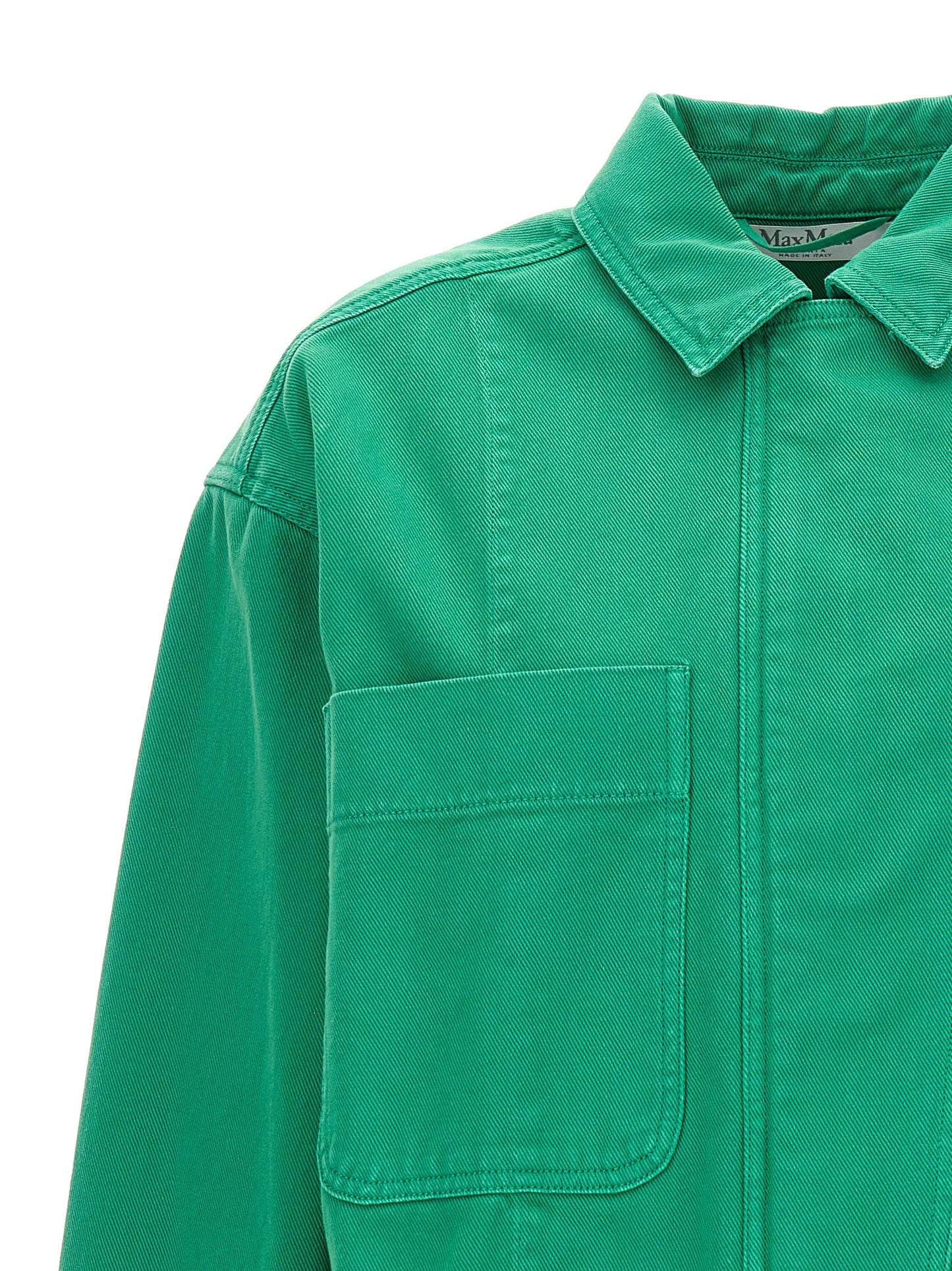 Max Mara Baumwolljacke in Zweifarbenoptik