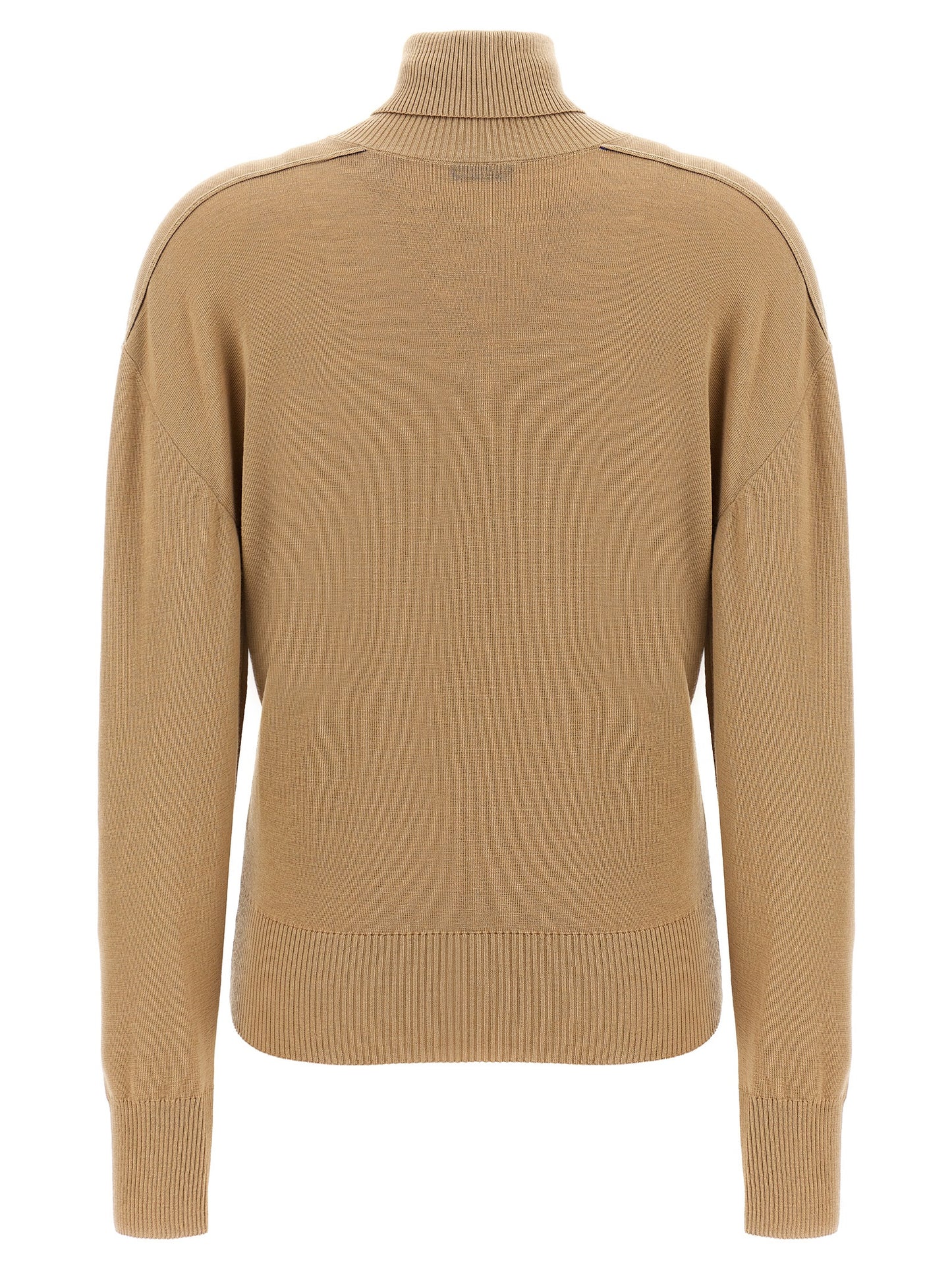 Burberry Beige Wollstrickjacke