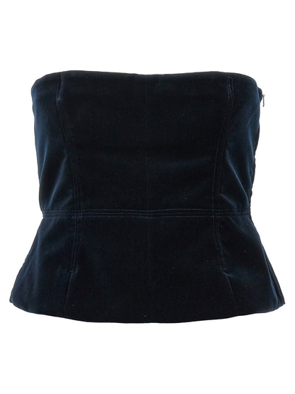 Tom Ford Blaue Baumwoll-Tanktops