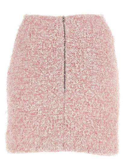 Balenciaga Mehrfarbiger langer Baumwollrock