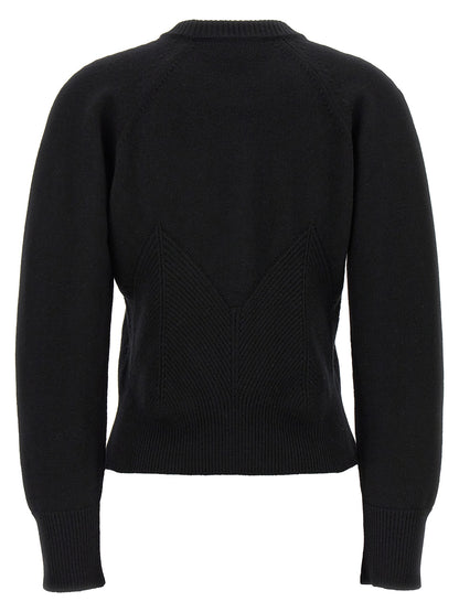 Alexander McQueen Schwarzer Wollcardigan