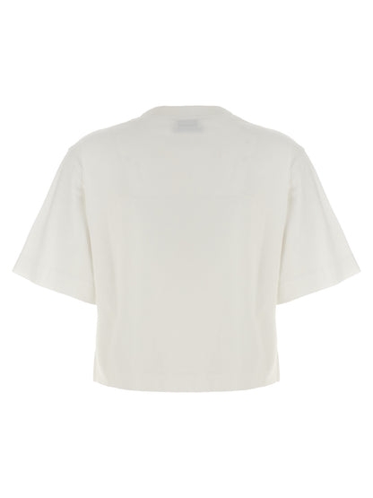 Off-White Weißes Baumwoll-T-Shirt
