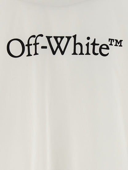 Off-White Weißes Baumwoll-T-Shirt