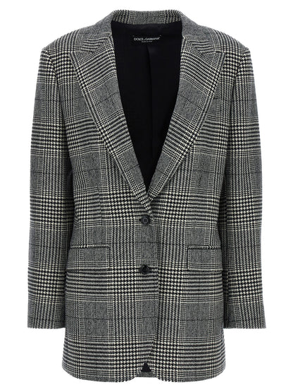 Dolce & Gabbana Zweifarbiger Wollblazer